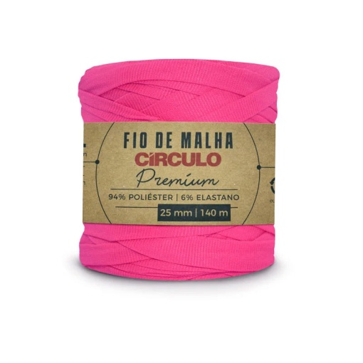 Trapilho CÍRCULO PREMIUM 140m (aproximadamente) 270g Rosa Tropical