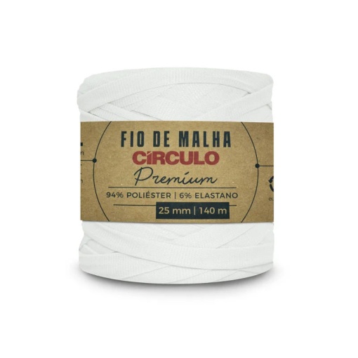Trapilho CÍRCULO PREMIUM 140m (aproximadamente) 270g Porcelana