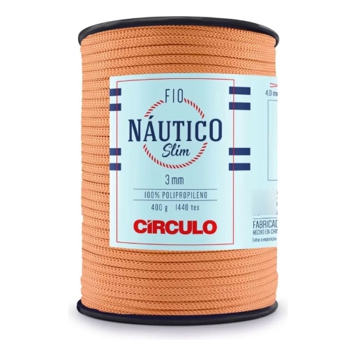 Fio de Crochet CÍRCULO Náutico Slim 400g Terracota 7529