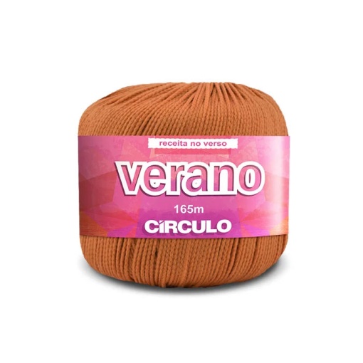 Fio de Crochet CÍRCULO Verano 50g Caramelo 7370