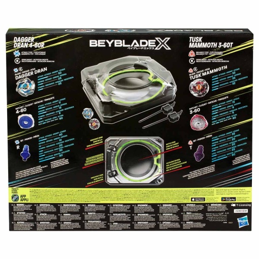 BEYBLADE x Kit Arena Beystadium Batalha Extrema HASBRO