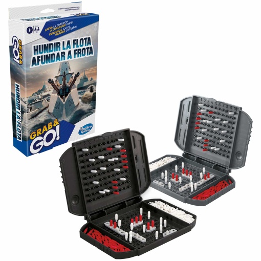 Batalha Naval Afundar a Frota de Viagem HASBRO Gaming Grab & GO