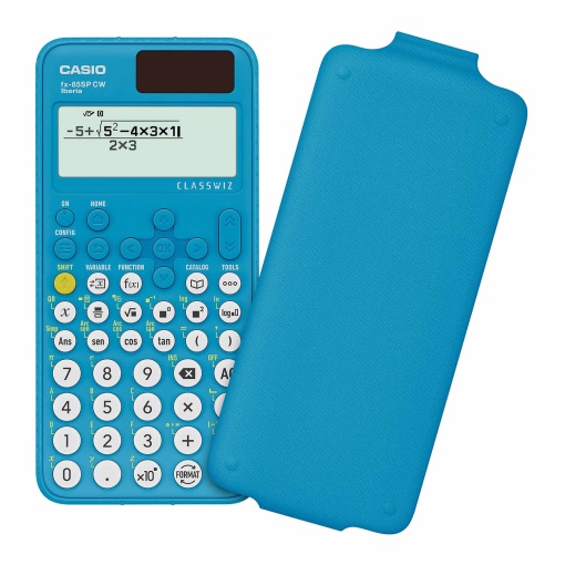 Calculadora científica CASIO Fx-85SP Cw azul 12 dígitos