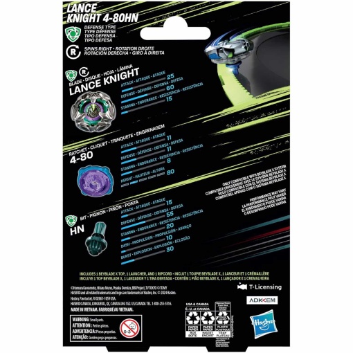 BEYBLADE x Lance Knight Defense