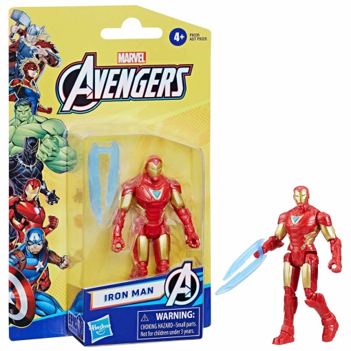 Avengers Epic Hero Series Homem de Ferro 10cm MARVEL HASBRO