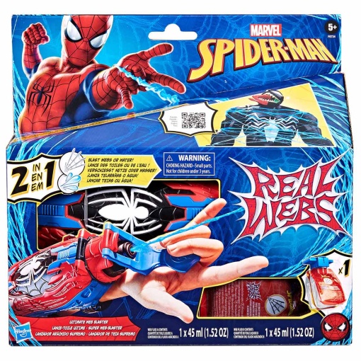 Spider-man Real Webs Lançador de Teia Supremo MARVEL HASBRO