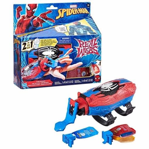 Spider-man Real Webs Lançador de Teia Supremo MARVEL HASBRO