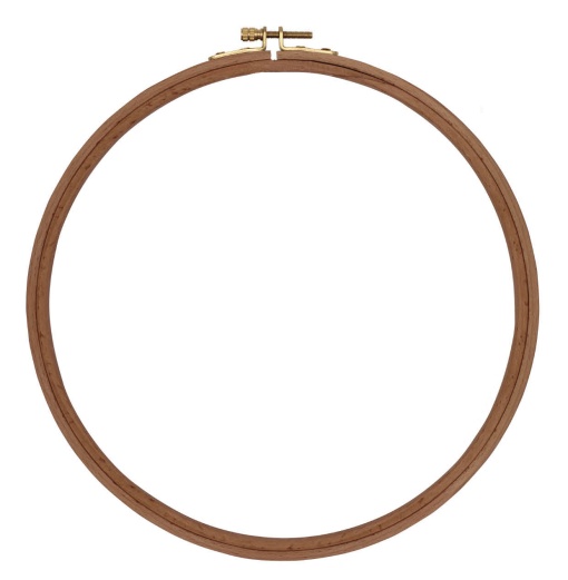 Bastidor de Madeira Redondo 11,5cm COSE
