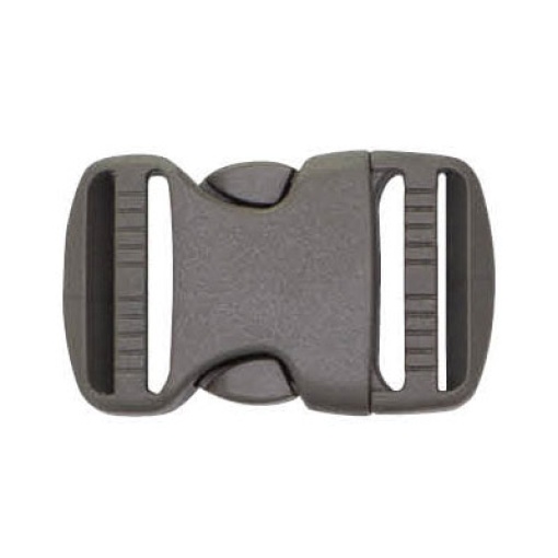 Fivela Clip para Mochilas 32mm cinza COSE