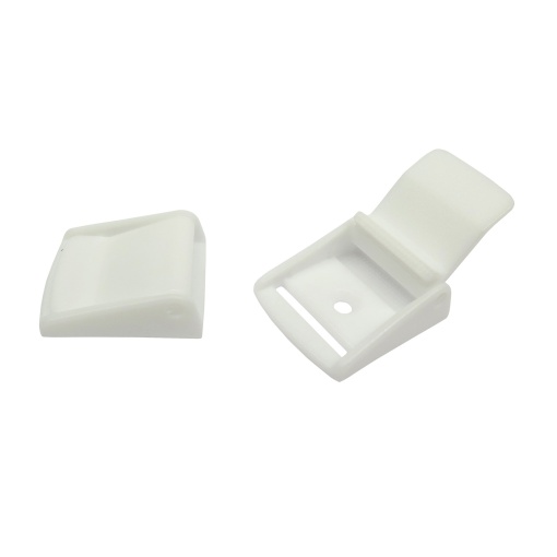 Fivela Clip para Mochilas 32mm branco COSE