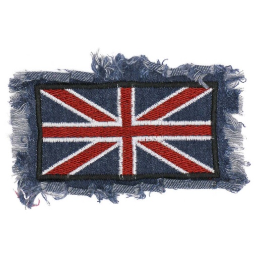 Aplicação de Tecido de Coser Inglaterra 10x5cm