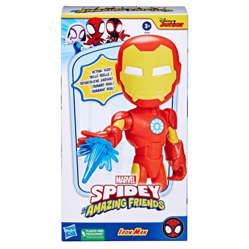 Spidey And His Amazing Friends Homem de Ferro 22cm MARVEL HASBRO