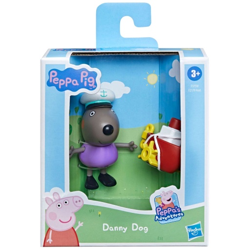 Peppa Pig Aventuras Cão Danny + Barquinho HASBRO