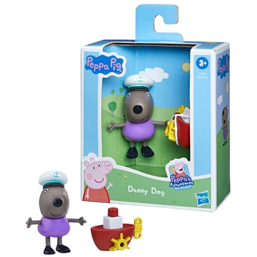 Peppa Pig Aventuras Cão Danny + Barquinho HASBRO