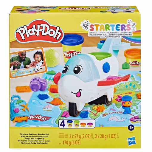 Plasticina Avião Explorador Play-Doh Starters HASBRO