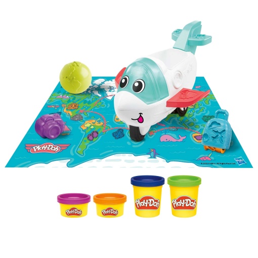 Plasticina Avião Explorador Play-Doh Starters HASBRO