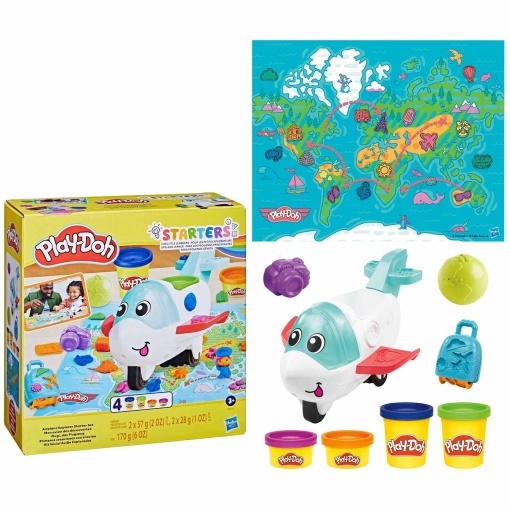Plasticina Avião Explorador Play-Doh Starters HASBRO