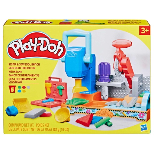Plasticina Mesa de Ferramentas Colorida Play-Doh