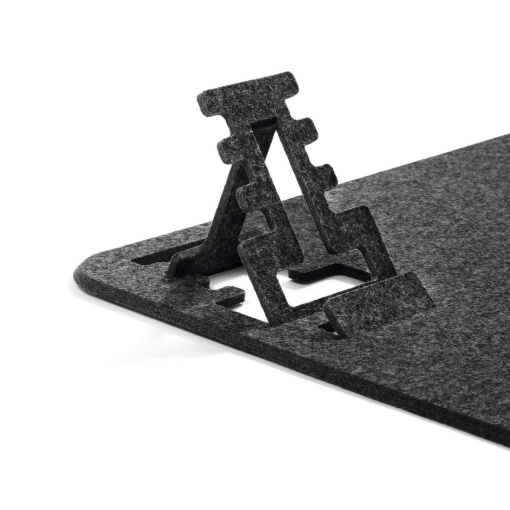 Base Secretaria DURABLE Effect 700x330mm Preto