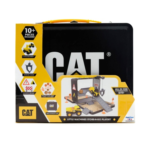 Caixa Playset CAT com 16 Peças