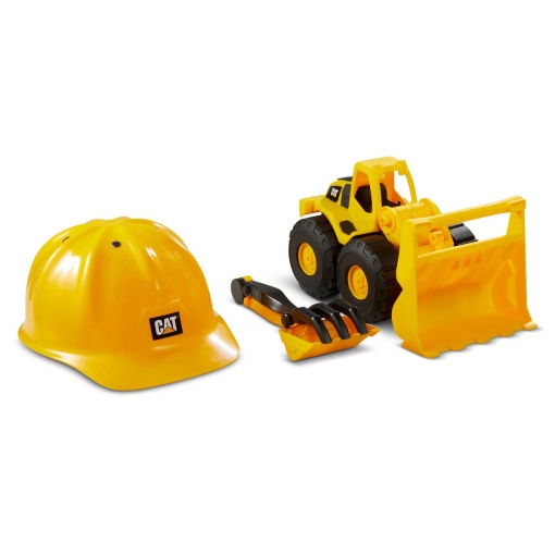 Carregadora CAT com Capacete e Acessórios
