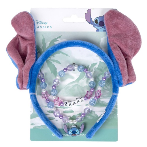 Bandolete + colar + pulseira DISNEY Stitch