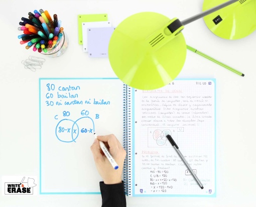 Caderno A5 Capa Dura Espiral OXFORD CLASSIC Pautado 80 folhas 90g Sortido