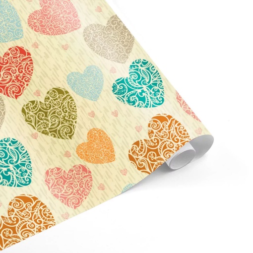 Papel de embrulho EUROPRICE rolito 100x300cm sortido