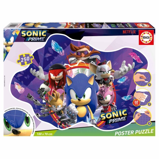 Puzzle EDUCA 250 peças SONIC Prime