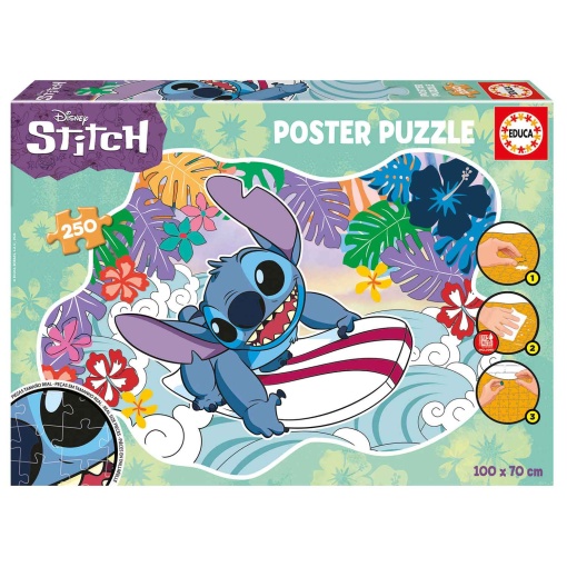 Puzzle EDUCA 250 peças DISNEY Stitch