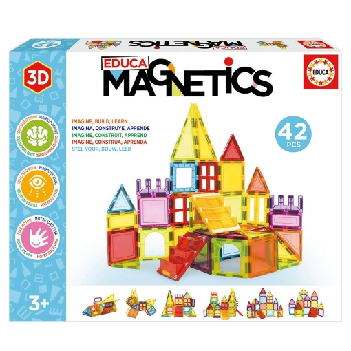 Jogo de Construção Magnético 42 peças EDUCA