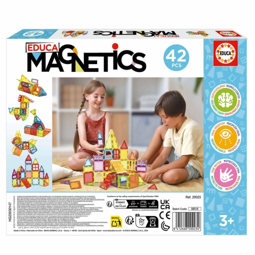 Jogo de Construção Magnético 42 peças EDUCA