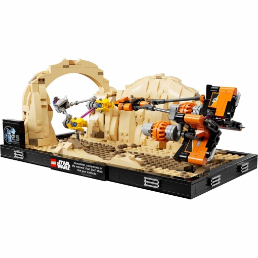 LEGO STAR Wars Diorama Podrace de Mos Espa 75380