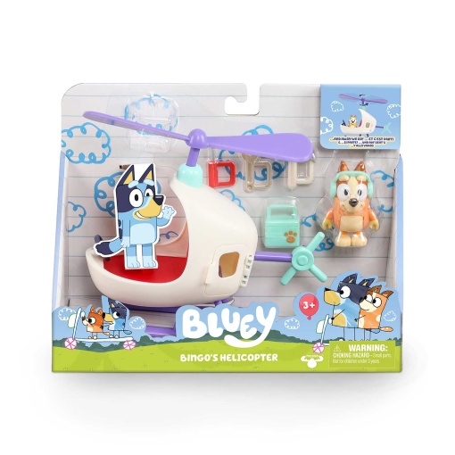 BLUEY Pack Veículo + Figura Sortido FAMOSA