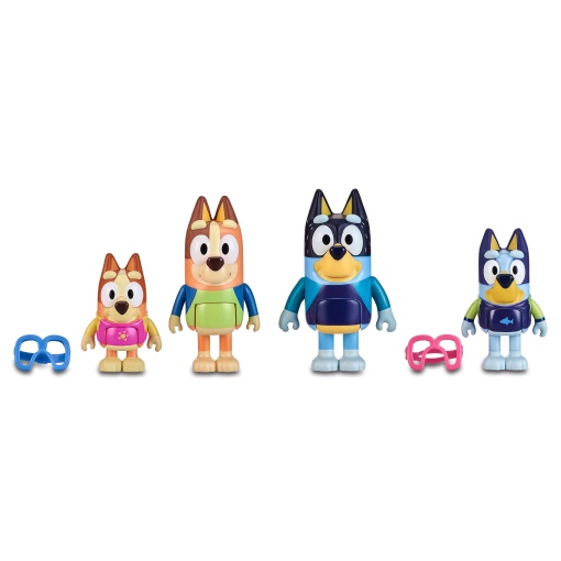 Bluey pack 4 figuras sortido FAMOSA Bly63000