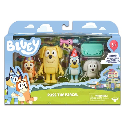 Bluey pack 4 figuras sortido FAMOSA Bly63000