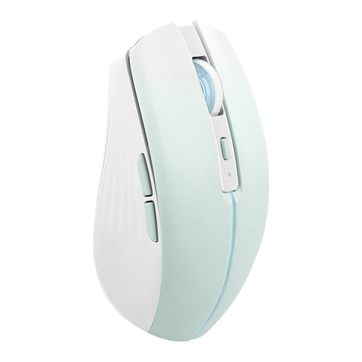 Rato wireless dual connect recarregável TNB verde pastel
