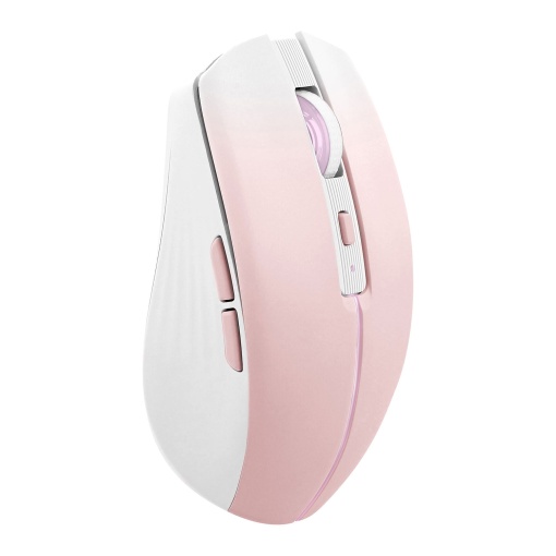 Rato Wireless Dual Connect Recarregável TNB Rosa Pastel