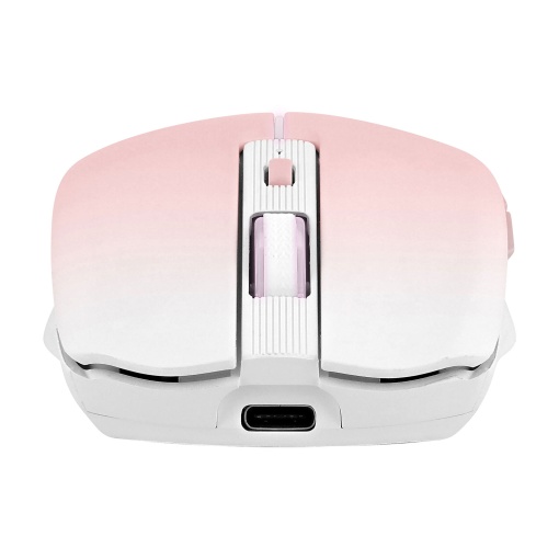 Rato Wireless Dual Connect Recarregável TNB Rosa Pastel