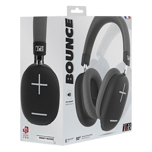 Auscultadores Bluetooth TNB Bounce preto