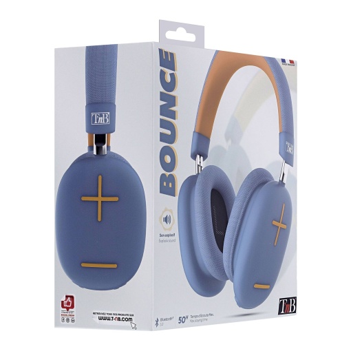 Auscultadores Bluetooth TNB Bounce azul