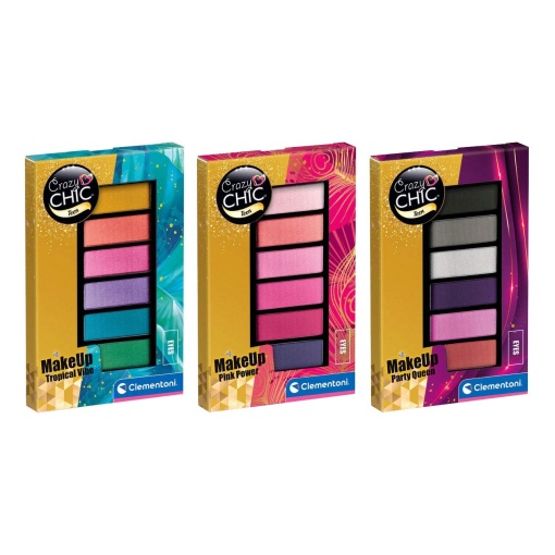 Crazy Chic Teen Eyeshadows Sortido CLEMENTONI