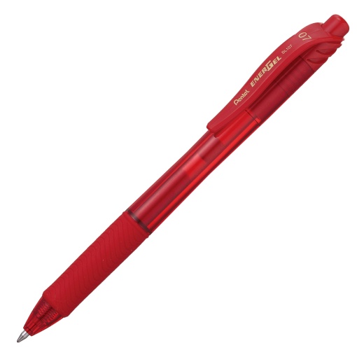 Roller Gel PENTEL Energel BL107-B 0,7mm Vermelho
