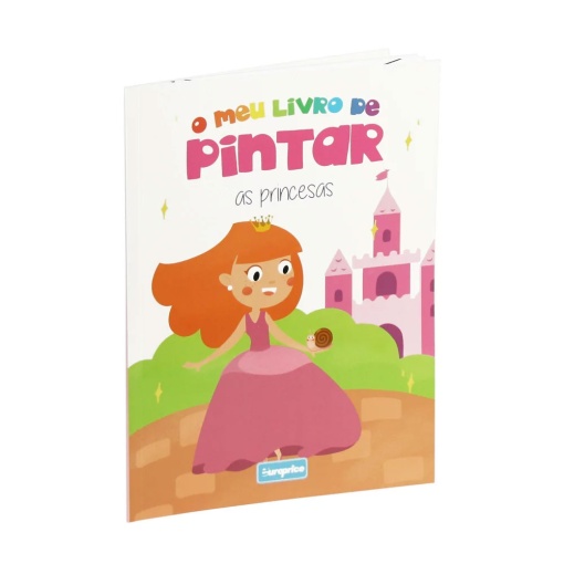 O meu livro de pintar - as princesas EUROPRICE