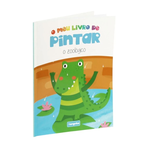 O meu livro de pintar - o zoológico EUROPRICE