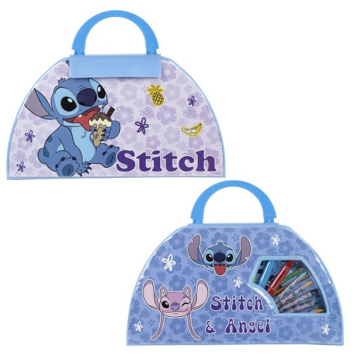 Conjunto de Pintura DISNEY Stitch Maleta 50 Peças