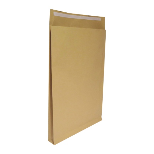 Envelope tipo saco C3 324x458x40mm kraft silicone com fole 40mm