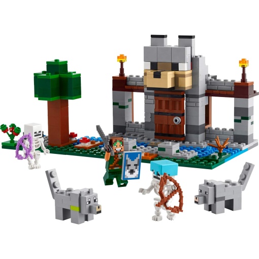 LEGO MINECRAFT A Fortaleza dos Lobos 21261