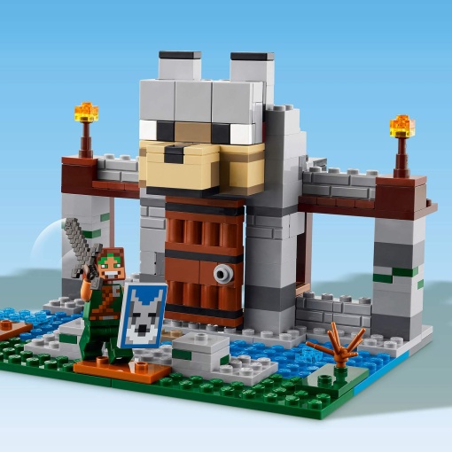 LEGO MINECRAFT A Fortaleza dos Lobos 21261