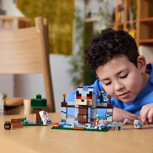 LEGO MINECRAFT A Fortaleza dos Lobos 21261